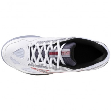 scarpe Mizuno Break Shot Padel white salsa 2024
