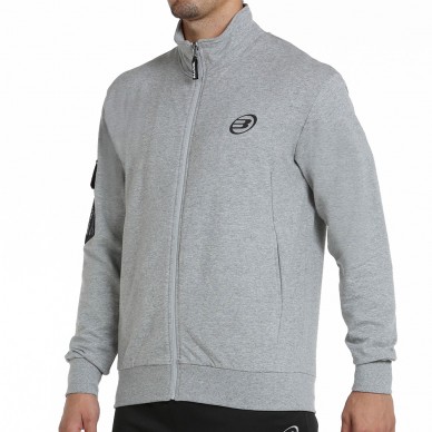 felpa Bullpadel Beade grigio medio vigoroso