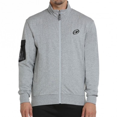 felpa Bullpadel Beade grigio medio vigoroso