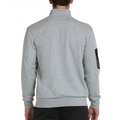felpa Bullpadel Beade grigio medio vigoroso