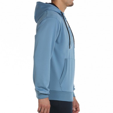 felpa Bullpadel Baltar blu ombra