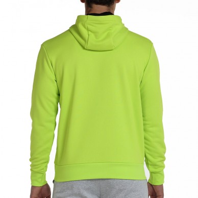 felpa Bullpadel Baiona verde vibrante