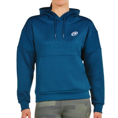 felpa Bullpadel Naos blu notte
