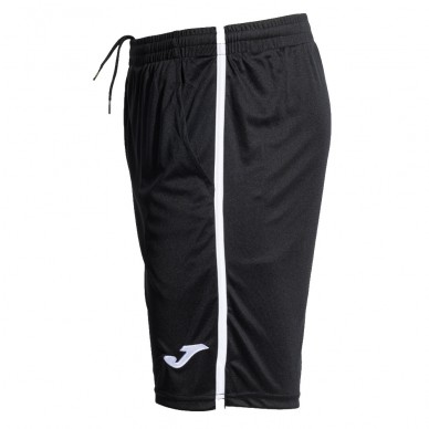 short Joma Open III nero bianco