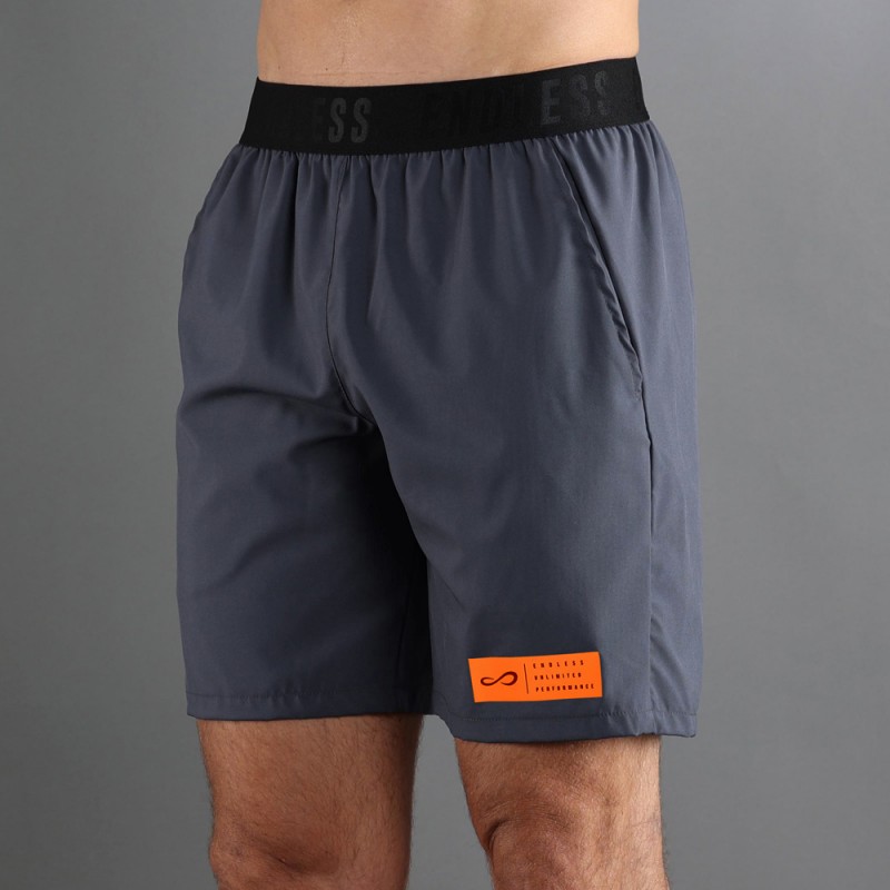 pantaloncini Endless Ace Iconico titanio pantaloncini Endless Ace Iconico titanio