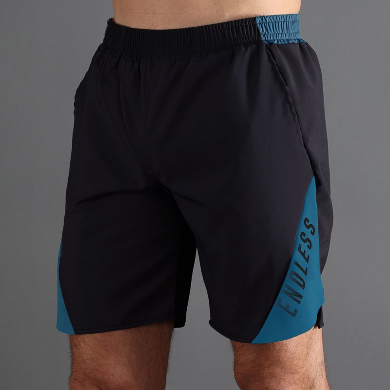 pantaloncini Endless Phoenix nero petrolio