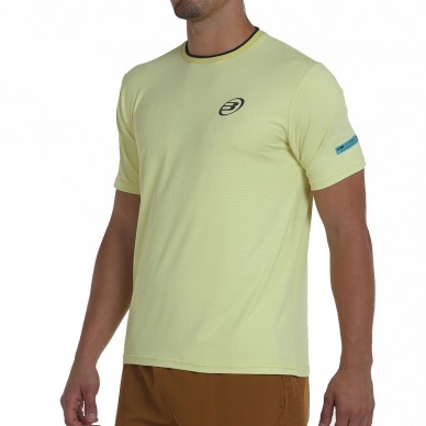 maglietta Bullpadel Meira limone
