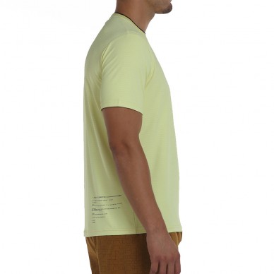 maglietta Bullpadel Meira limone