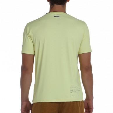 maglietta Bullpadel Meira limone