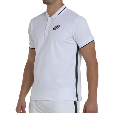 polo Bullpadel Leiro bianco