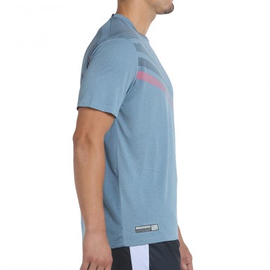maglietta Bullpadel Cambre blu ombra vigore