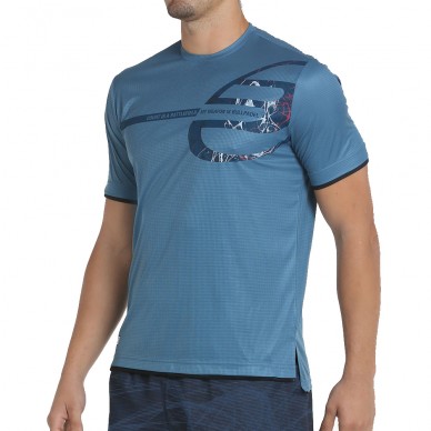 maglietta Bullpadel Coci blu ombra