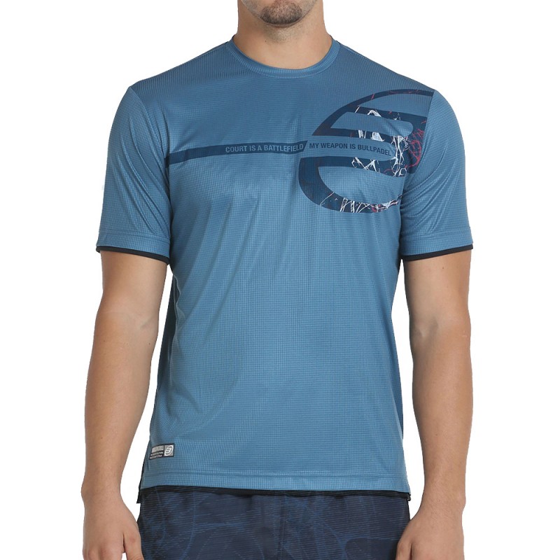 maglietta Bullpadel Coci blu ombra maglietta Bullpadel Coci blu ombra
