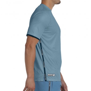maglietta Bullpadel Cervan blu ombra