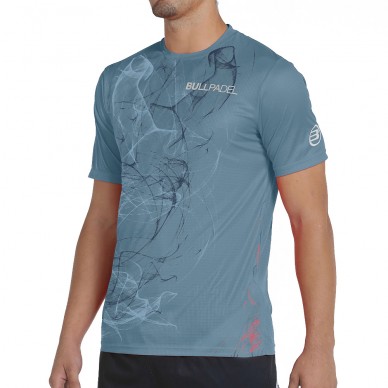 maglietta Bullpadel Casiop blu ombra
