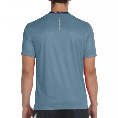 maglietta Bullpadel Casiop blu ombra