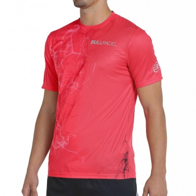 maglietta Bullpadel Casiop lampone