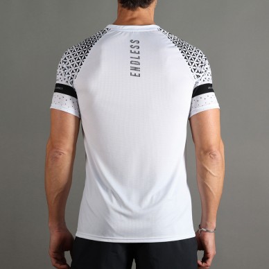 maglietta Endless Feisty Geo bianco