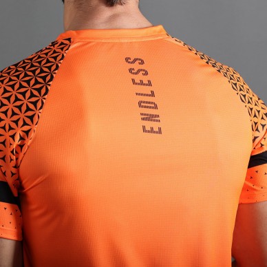 maglietta Endless Feisty Geo arancione