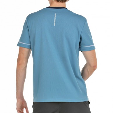 maglietta Bullpadel Camari blu ombra