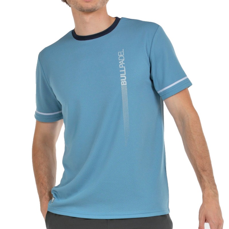 maglietta Bullpadel Camari blu ombra maglietta Bullpadel Camari blu ombra