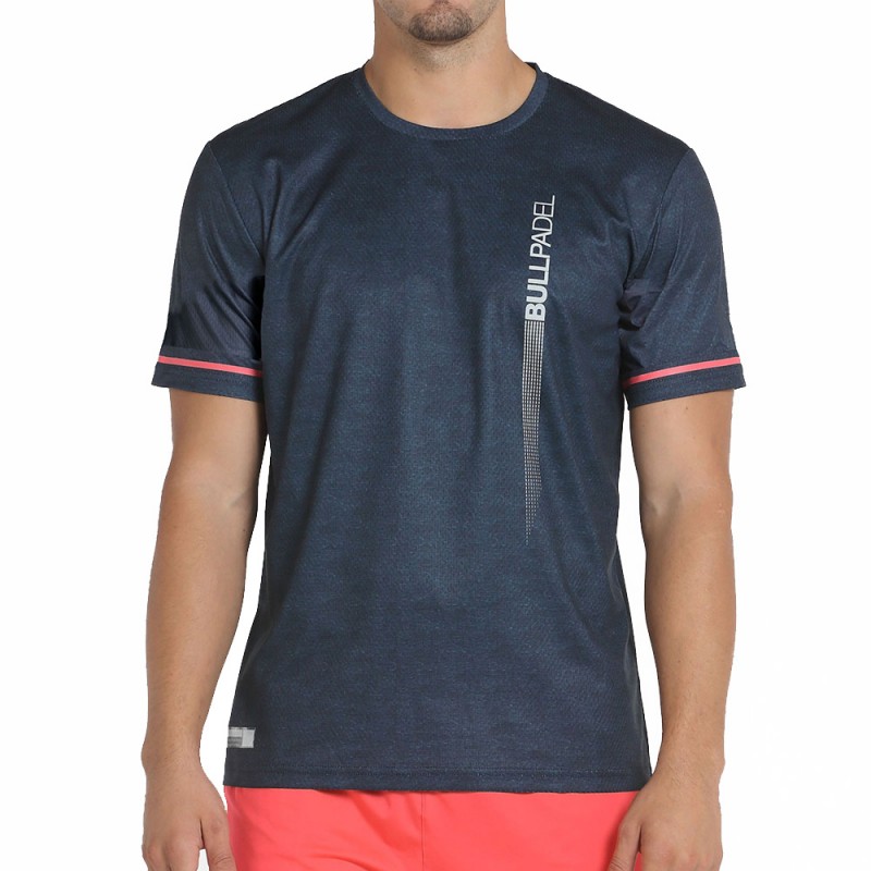 maglietta Bullpadel Camari blu marino vigoré maglietta Bullpadel Camari blu marino vigoré
