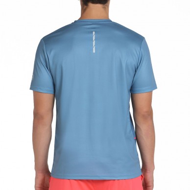 maglietta Bullpadel Carino blu ombra