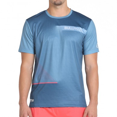 maglietta Bullpadel Carino blu ombra