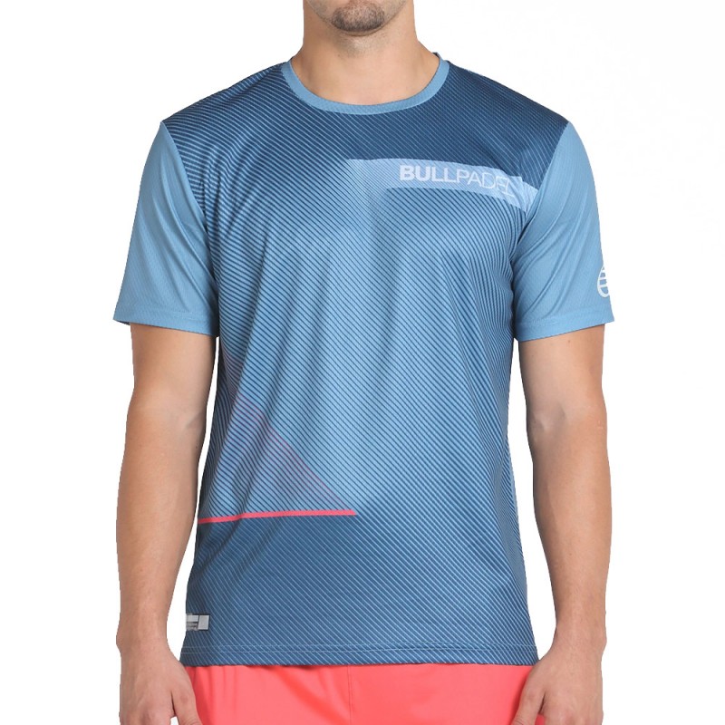 maglietta Bullpadel Carino blu ombra