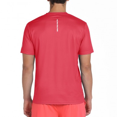 maglietta Bullpadel Carino lampone