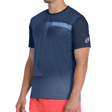 maglietta Bullpadel Carino blu marino