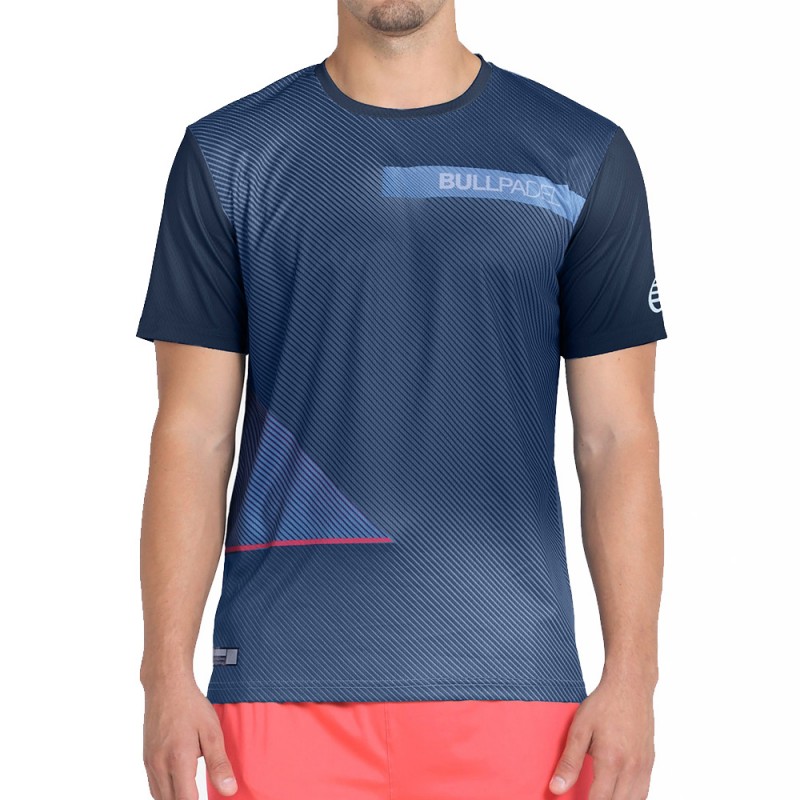 maglietta Bullpadel Carino blu marino