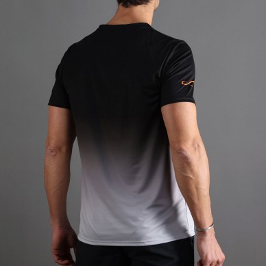 maglietta Endless Ace Degrade nero grigio