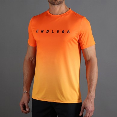 maglietta Endless Ace Degrade arancione