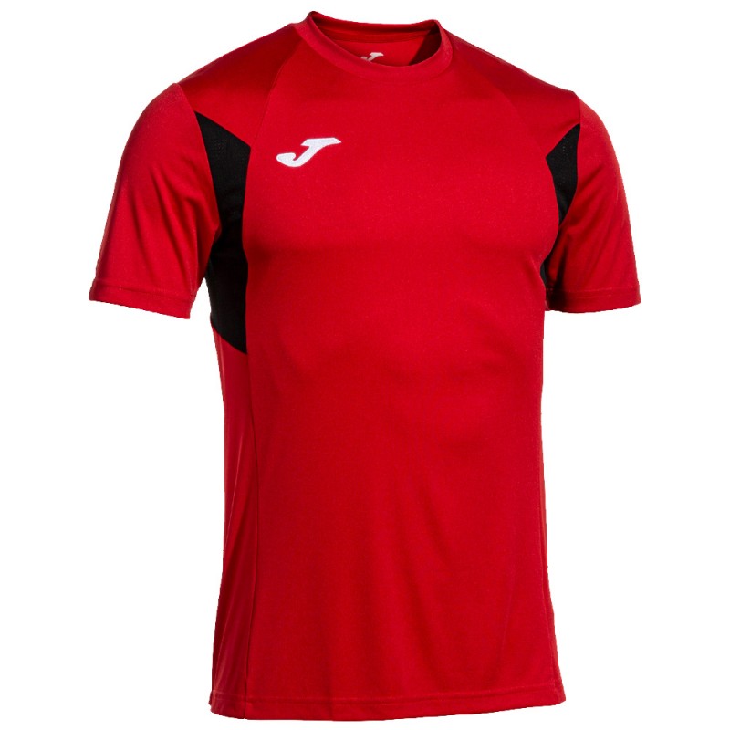 maglietta Joma Winner III rosso nero