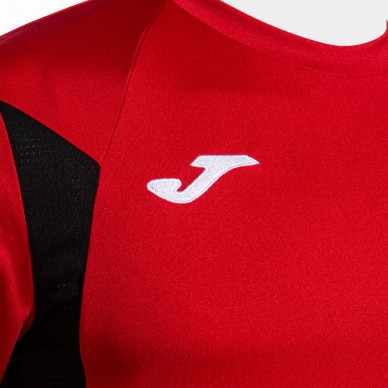 maglietta Joma Winner III rosso nero