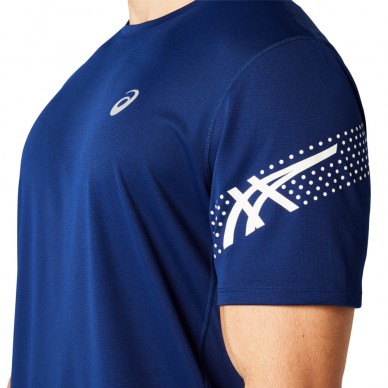 maglietta Asics Icon SS Top blu