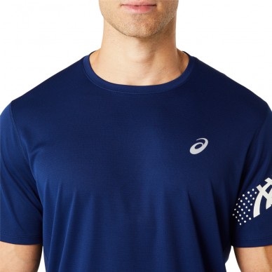 maglietta Asics Icon SS Top blu