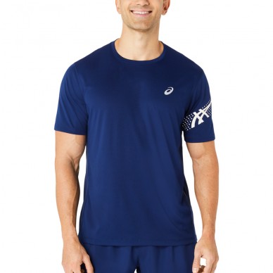 maglietta Asics Icon SS Top blu