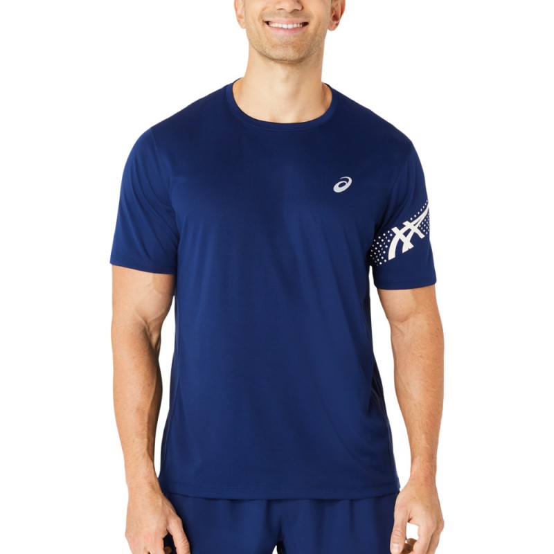 maglietta Asics Icon SS Top blu maglietta Asics Icon SS Top blu