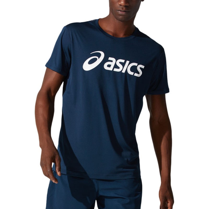 maglietta Asics Core Top Performance blu scuro maglietta Asics Core Top Performance blu scuro