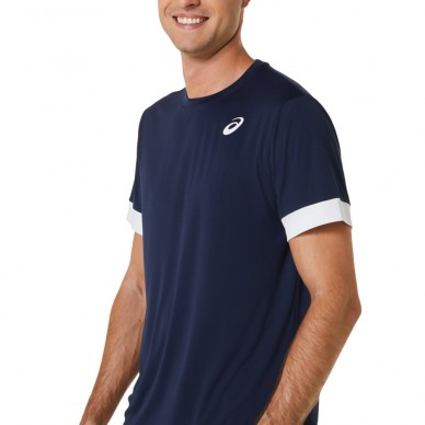maglietta Asics Court SS Top blu scuro