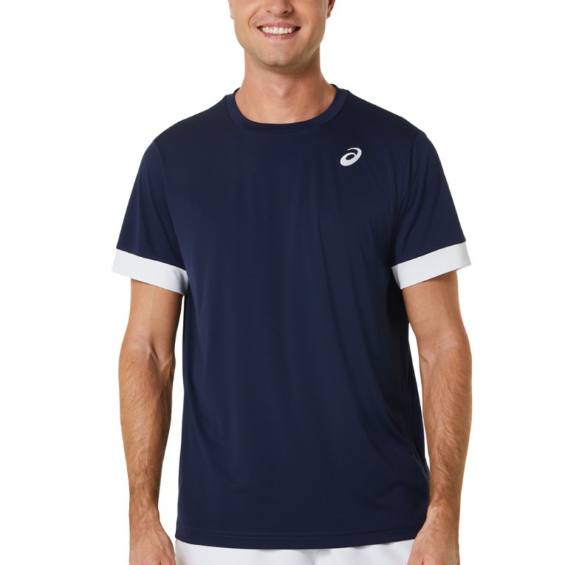 maglietta Asics Court SS Top blu scuro maglietta Asics Court SS Top blu scuro