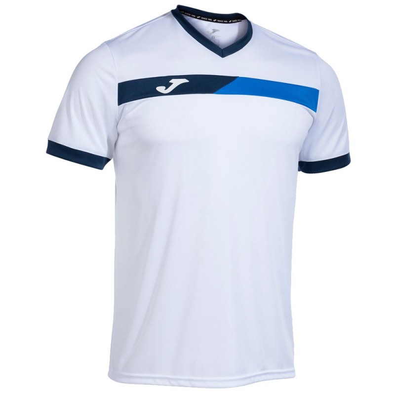 maglietta Joma Court bianco royal