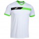 maglietta Joma Court bianco verde fluor