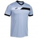 Maglietta Joma Court celeste marino