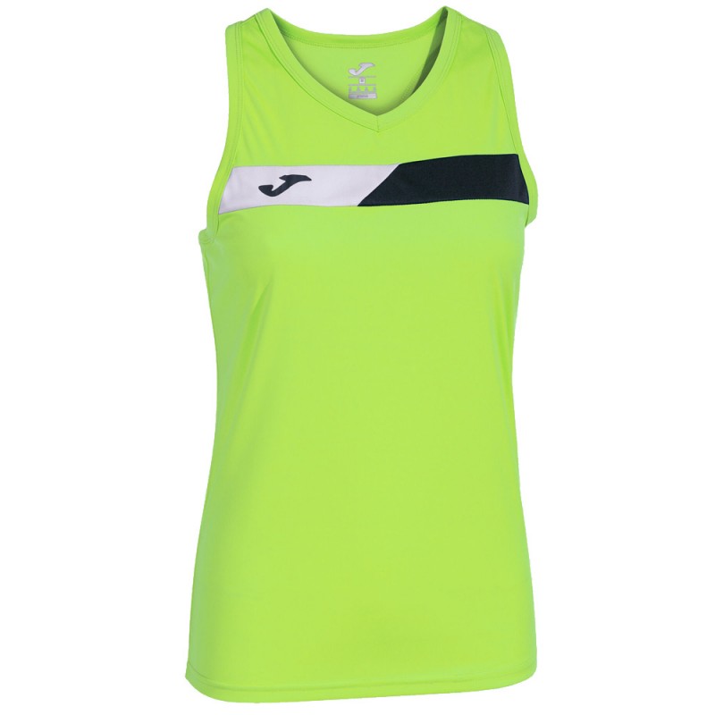 maglietta Joma Court lime nero maglietta Joma Court lime nero