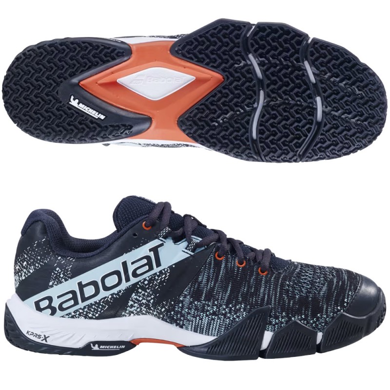 scarpe Babolat Movea Men black light blue 2024 scarpe Babolat Movea Men black light blue 2024