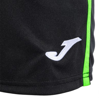 Pantaloncini Joma open III nero verde