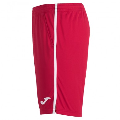 pantaloncini Joma Open III rosso bianco